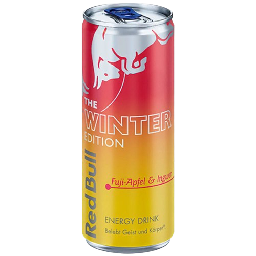 Red Bull Winter Edition – Fuji Apfel & Ingwer